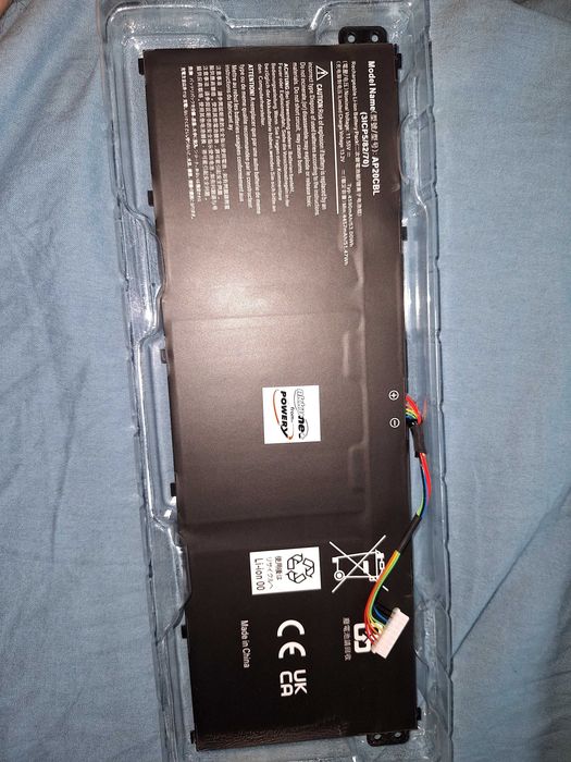 Baterie laptop Powery AP20CBL, complet nouă, nefolosită