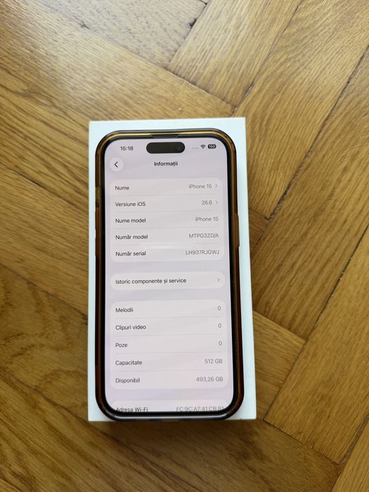 Iphone 15 de 512 Gb 5G Blue