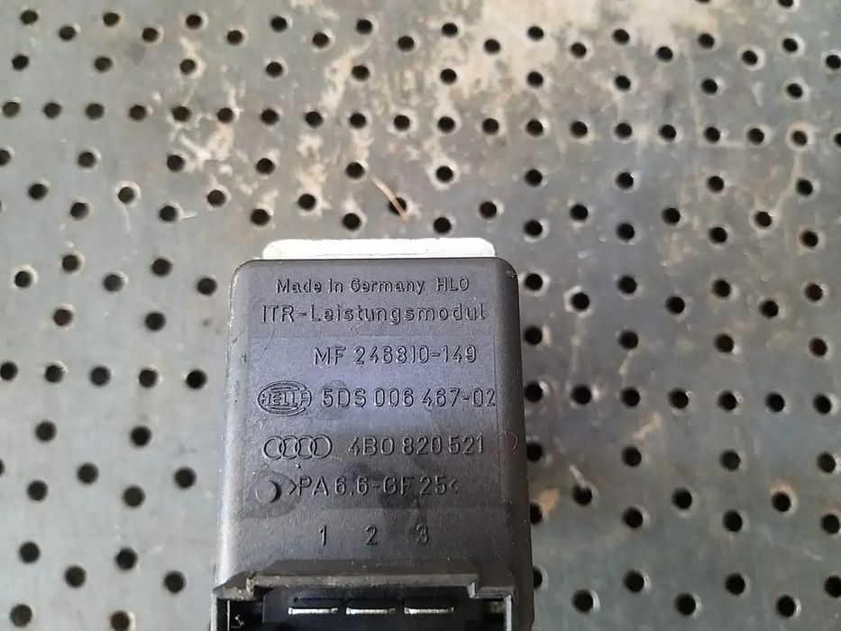 Rezistenta trepte aeroterma 1.9 tdi audi a6 c5 4b 5ds00646702 4b0820521