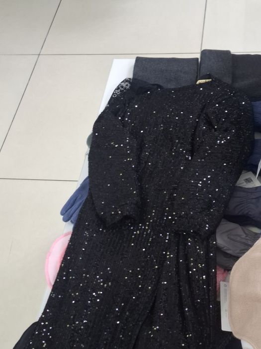 Платье с пайетками