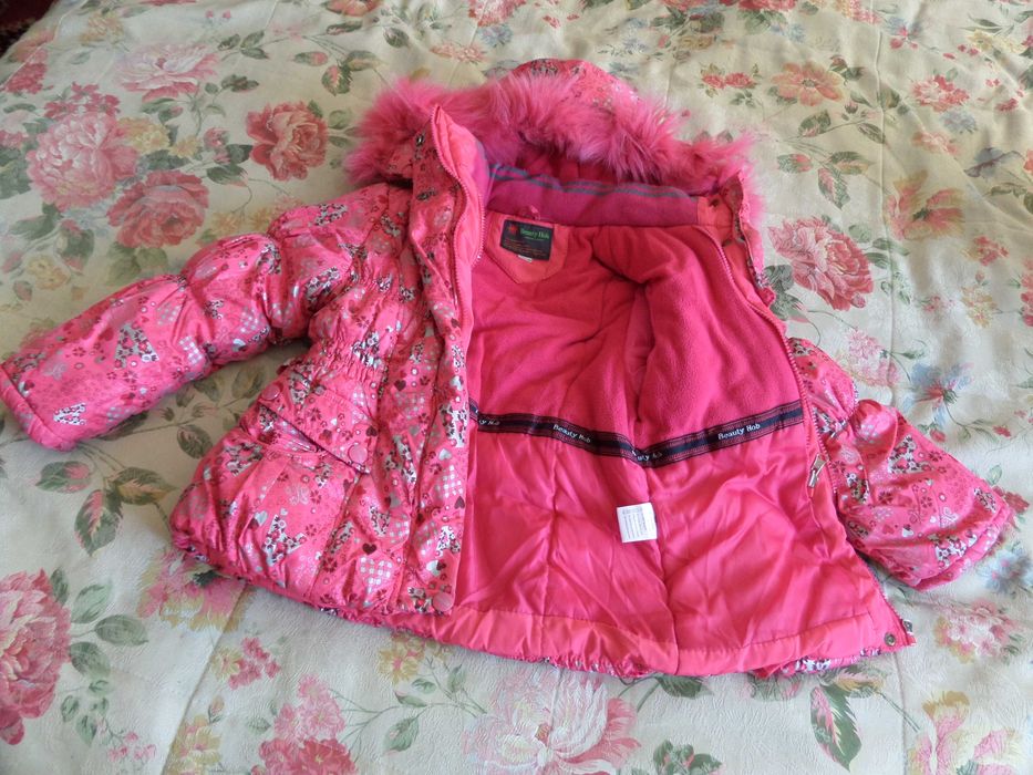 Куртка для девочки  Beauty Hob