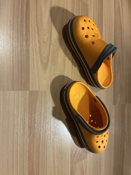 Crocs copii portocaliu