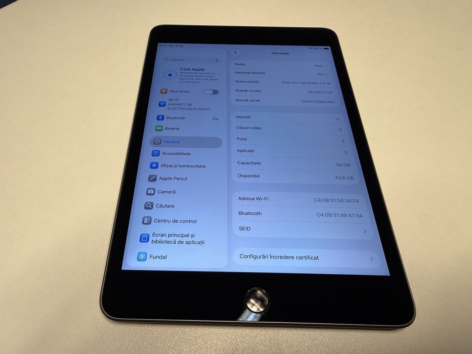 Ipad Mini 5 Ca Noua