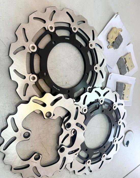 НОВИ спирачни дискове и накладки за Yamaha FZ-1 FAZER 1000 / FZ1