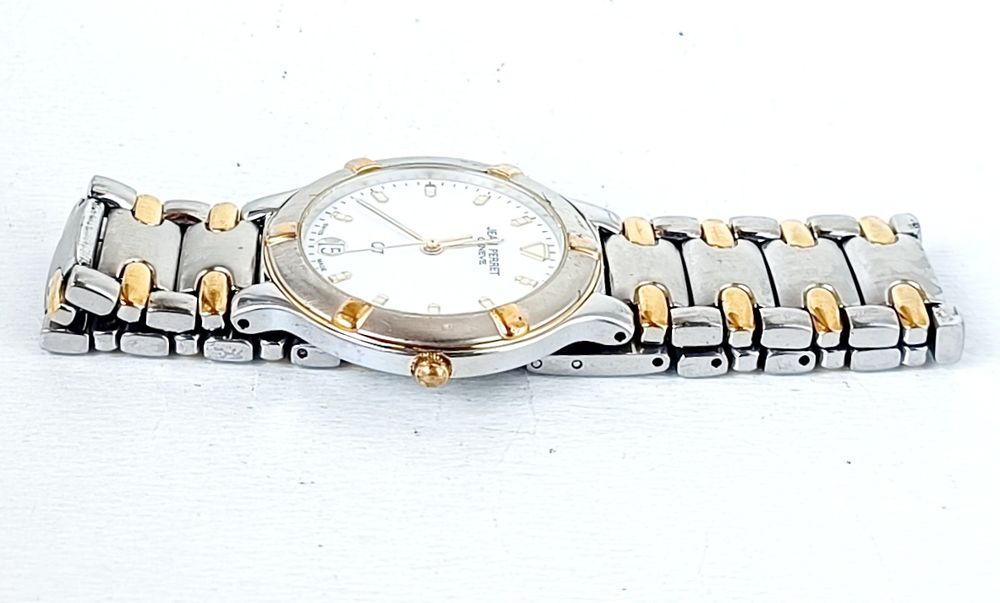 JEAN PERRET QJ GENEVE 3826 -ретро  швейцарски мъжки кварцов часовник
