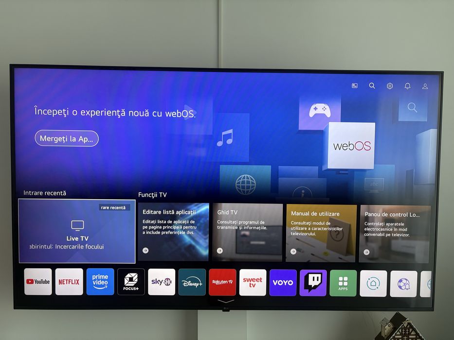 Vand Tv  UHD 4k LG diagonala 153 cm