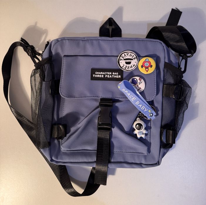 Чанта „Three Feather” за рамо с аксесоари, непромокаема