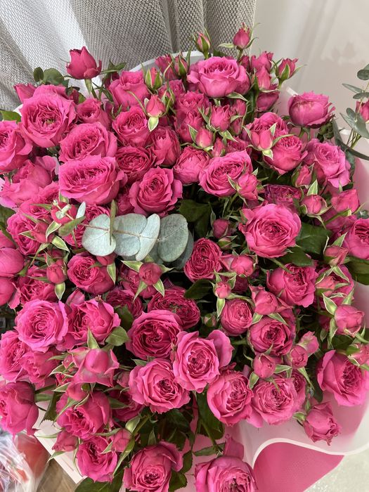 Цветы большой букет