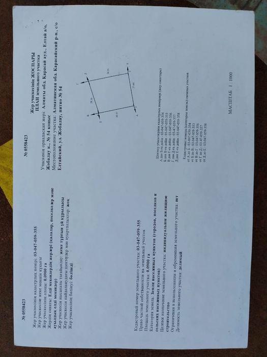 Продам участок 9 соток