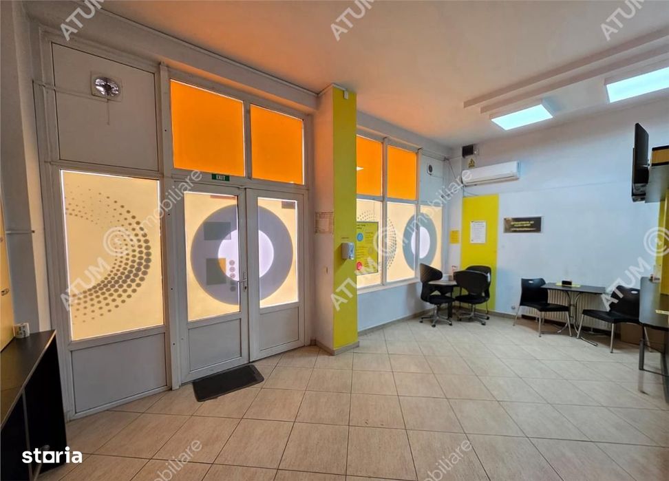 Spatiu comercial 75 mp de inchiriat in zona Vasile Aaron din Sibiu