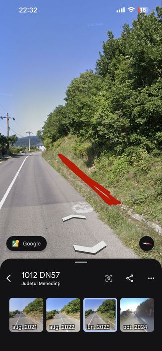 Teren de vanzare in eselnita cu deschidere la dunare
