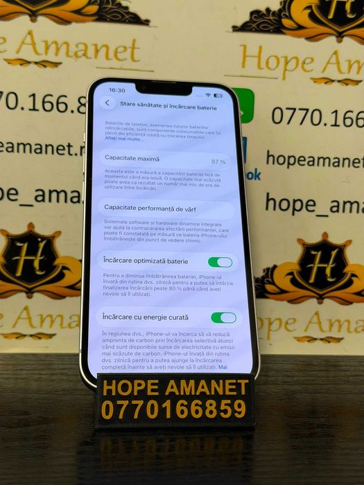 Hope Amanet P10/IPHONE 14 128 GB BATERIE 87%