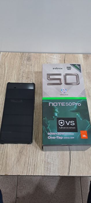 Infinix not 50 pro.  256Gb  ram 12+12