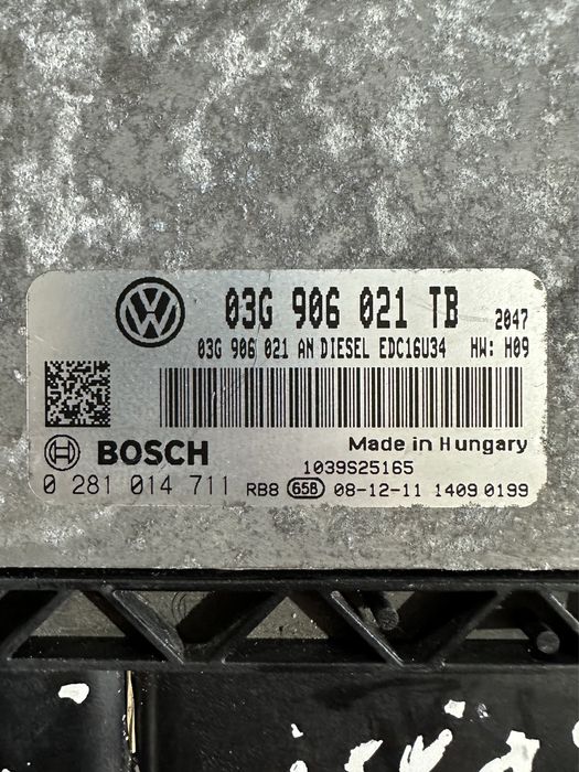 Calculator motor : 03G906021TB, Audi / Skoda / VW / Seat
