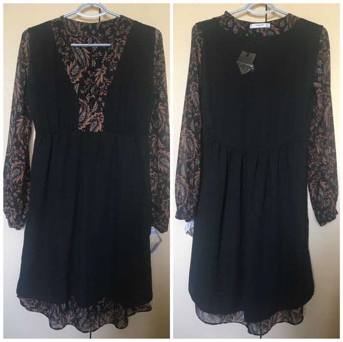 Платье MANGO с подкладом