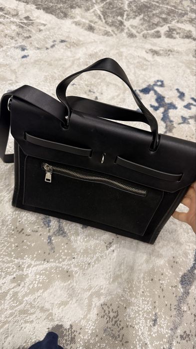 Сумка черный под эрмес