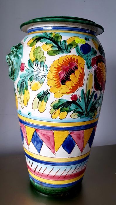 Bol/vas din ceramică italiană glazurata