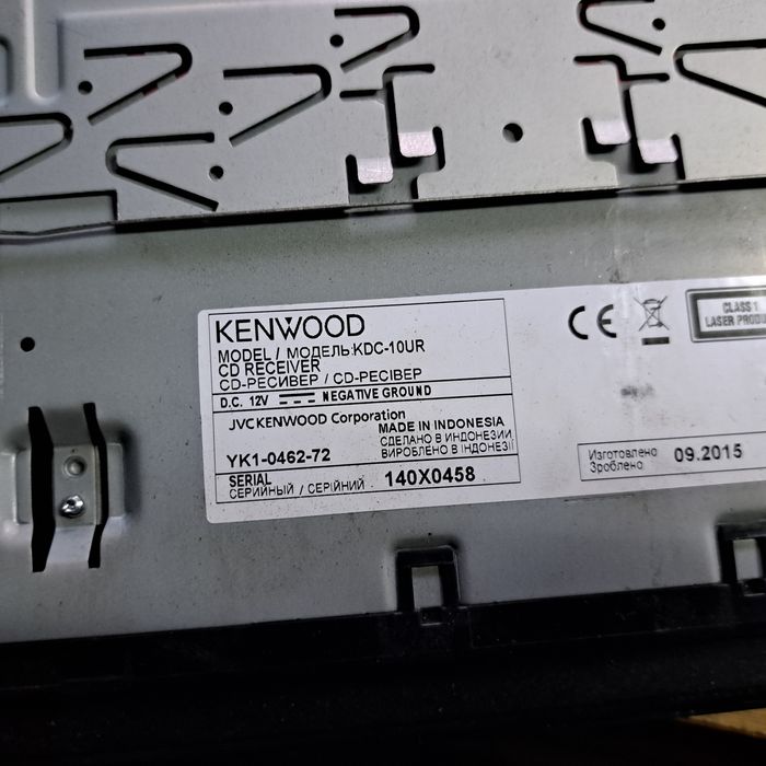 Радио CD Kenwood KDC 10UR .508/414UA