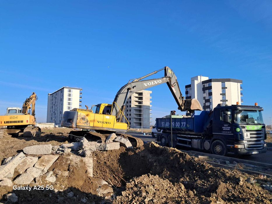 Închirieri utilaje construcții,demolări,drumuri