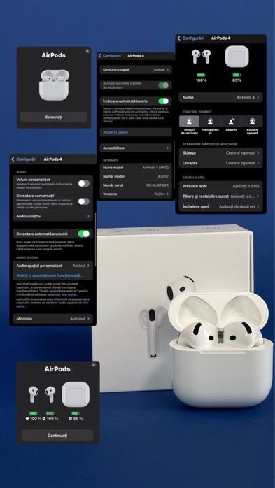 Casti Airpods 4 ULTIMA GENERATIe