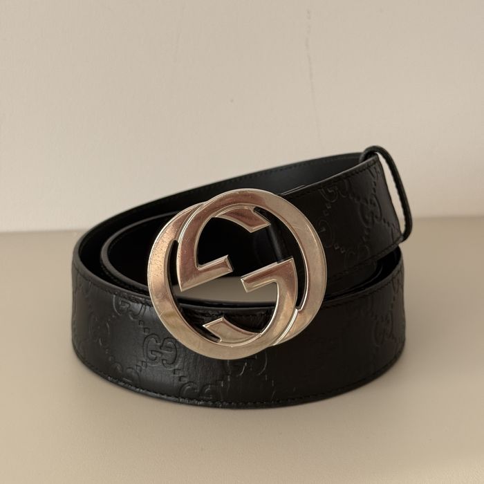 Мъжки колан Gucci 95см. Оригинален