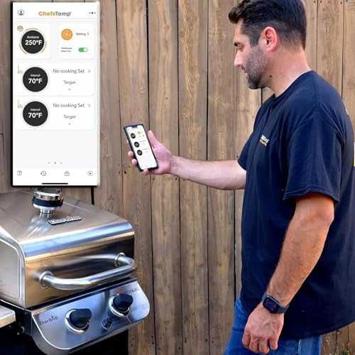 Нов смарт Умен термометър хъб за грил и пушилня с 4 сонди WiFi BT готвене скара