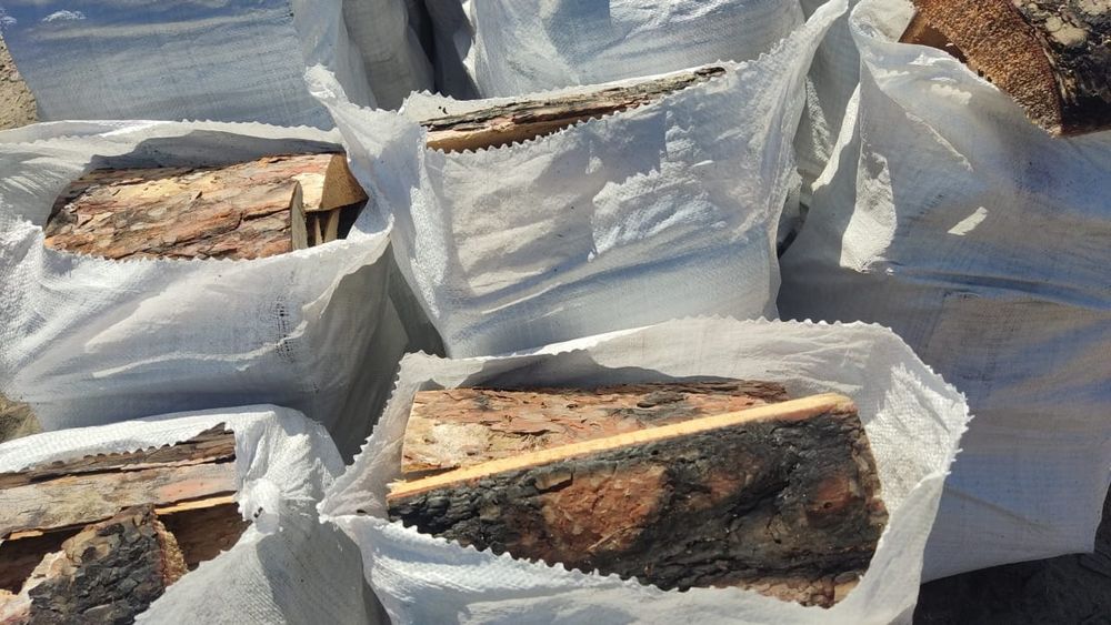 Продам дрова в мешках