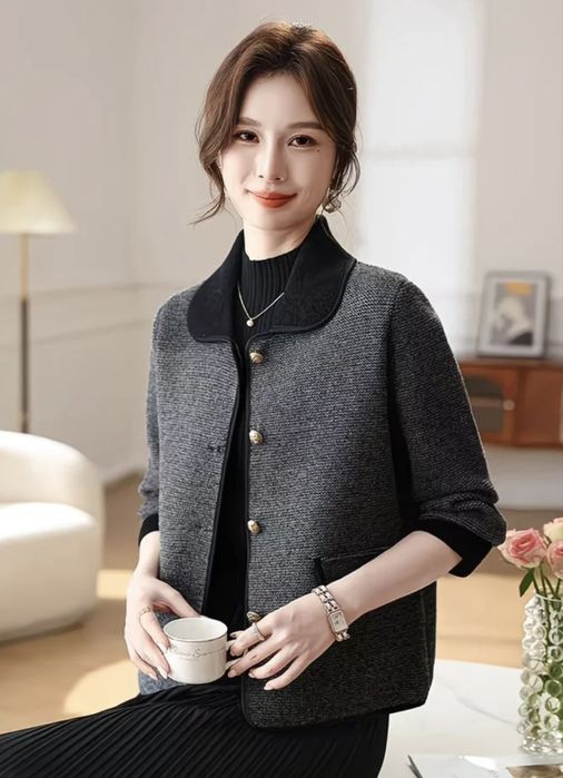 кардиган в сером цвете. В размере XL