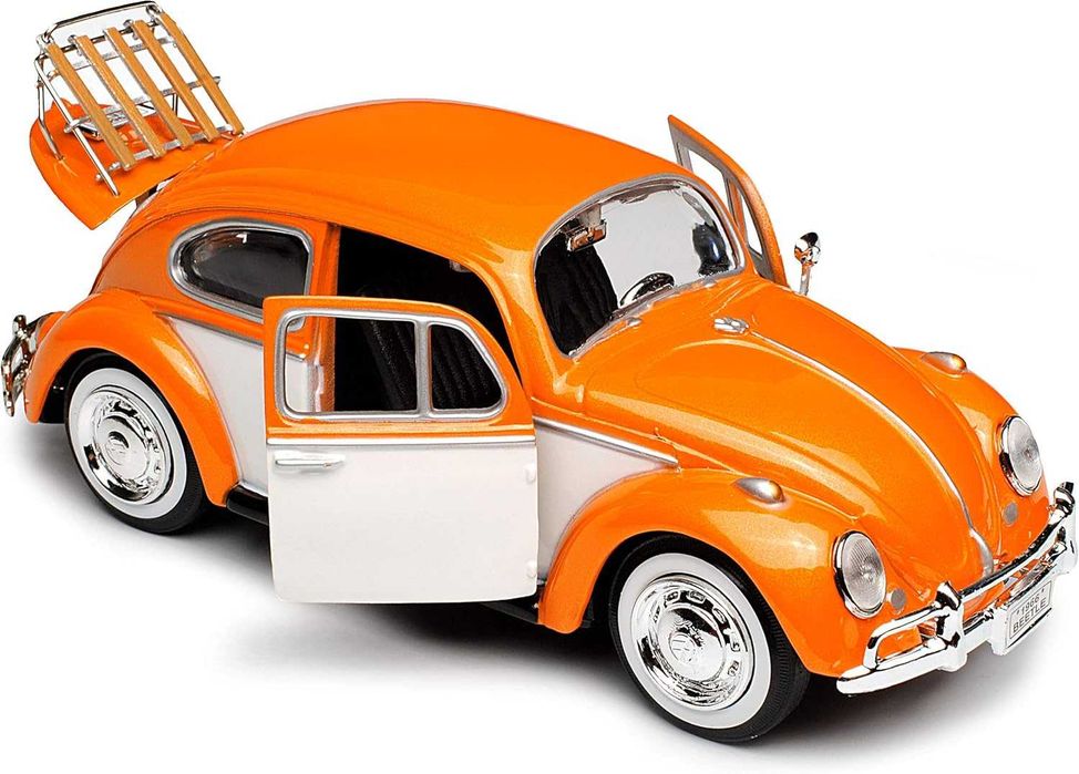 Метална количка кола Volkswagen 1:24 Beetle 1966 Фолксваген Бийтъл