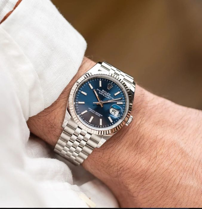 Rolex Datejust Blue