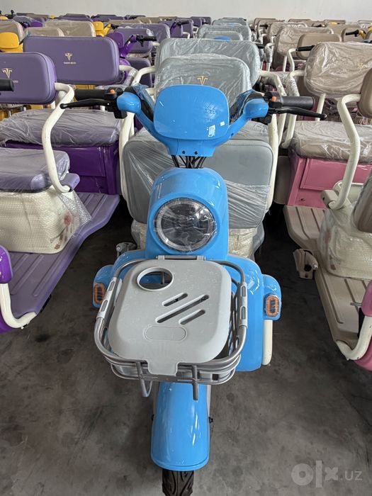 Elektr uch g'ildirakli moped- Bobo Motors