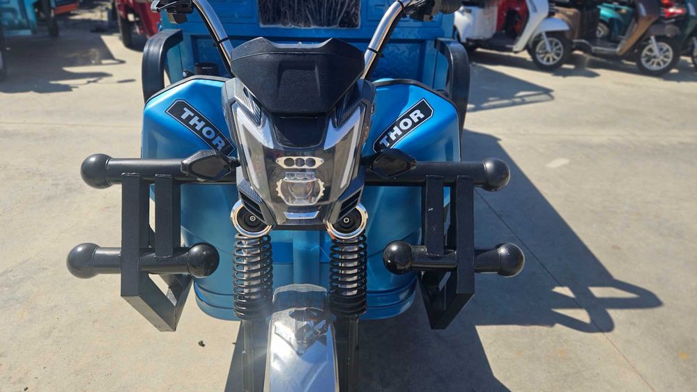 Triciclu electric Thor Magnum 2 basculare hidraulica nou Agramix
