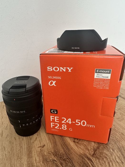 Obiectiv Sony 24-50 f2.8 G, ca nou, full box