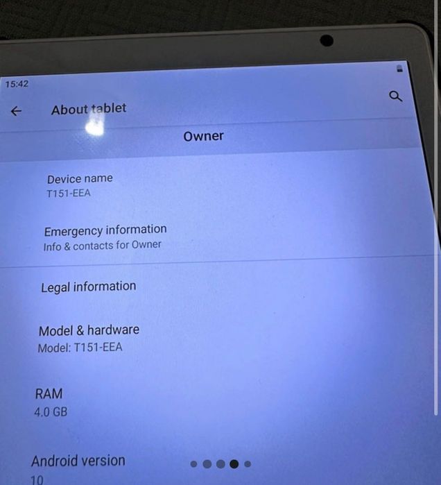 Tabletă Toscido folosită rar pentru jocuri/filme.