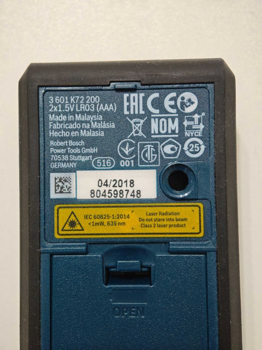 Telemetru laser Bosch GLM 50 Professional, Ocazie! - NOU, preț bun
