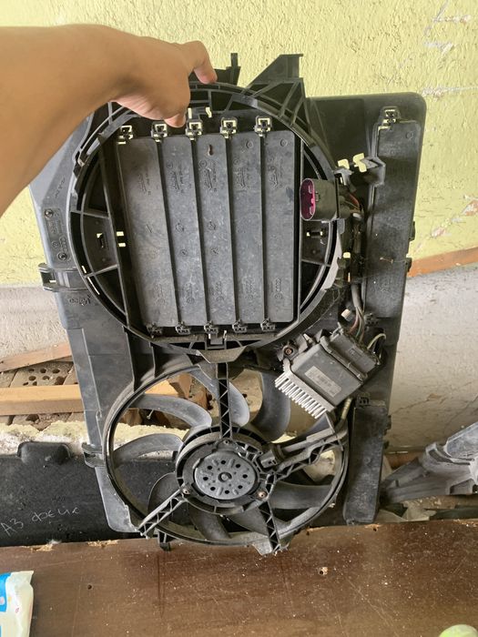 Перка с дифузьор ауди а4 а5 2.0тди audi a4 a5 2.0tdi