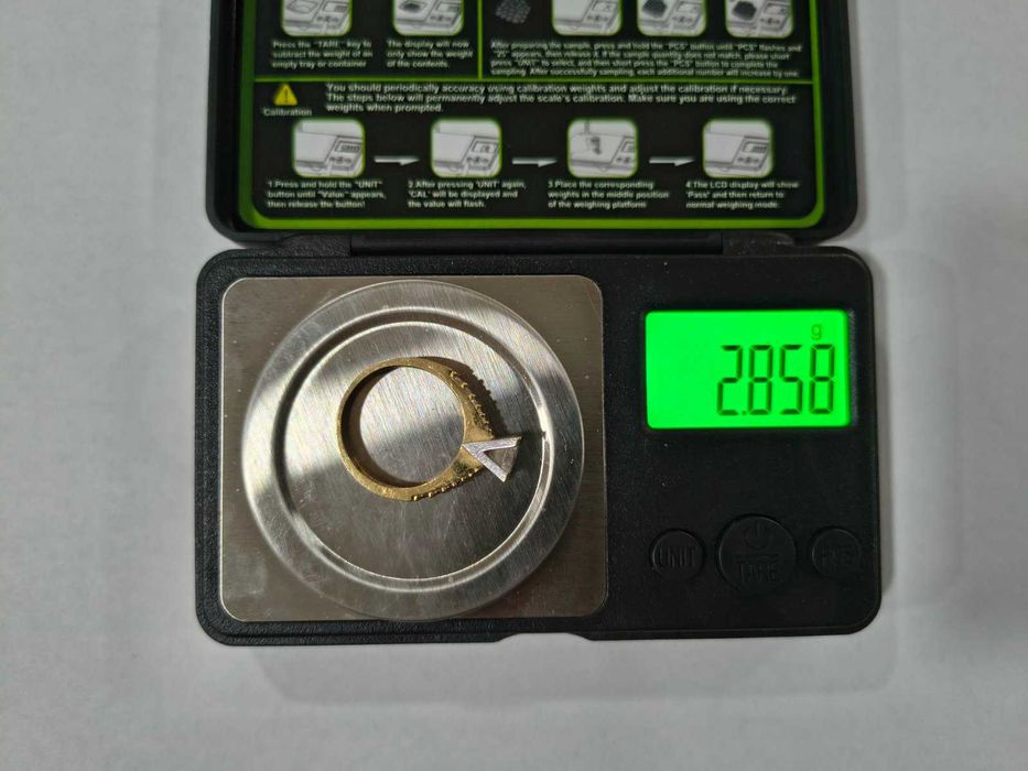 Златен пръстен 14карата