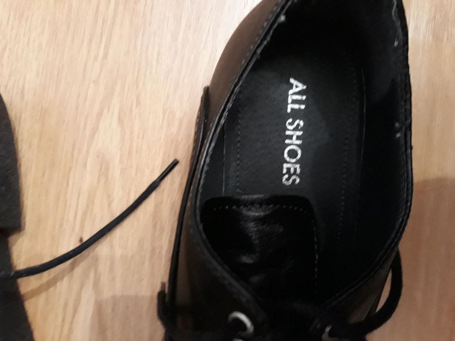 Pantofi noi din piele,All Shoes, masura 40, barbati, nr 41