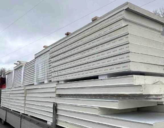 Сэндвич-панели с утеплителем (Пенополистирол)