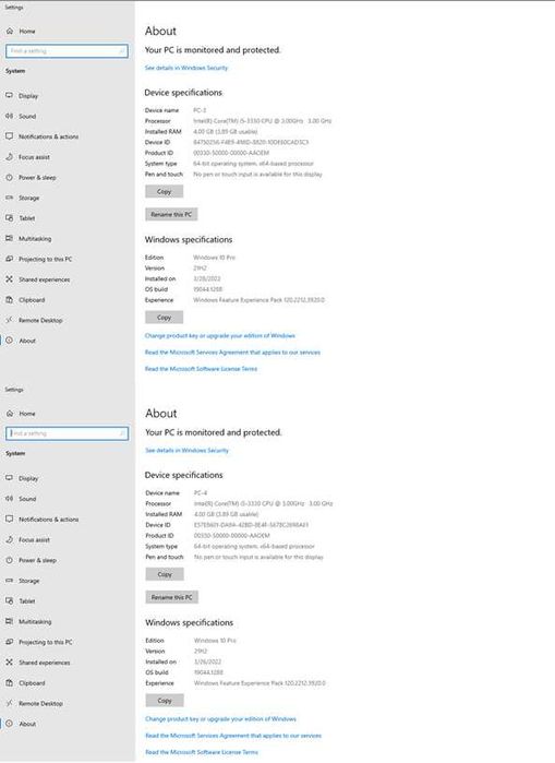 Calculator birou Lenovo cu licenta Win 10 Pro si Pachet MO