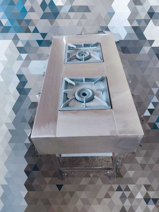 Газ плита газовая печь gaz plita нержавейка nerjaveyka кафе oshxona