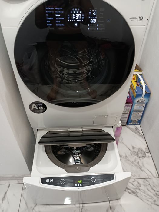 LG 2 перални в 1 Inverter Direct Drive 12/2 KG
МОДЕЛ: F14WM12GT
Управл