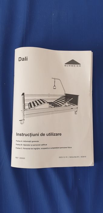 Pat  medical electric de îngrijire de uz medical Dali  import Germania