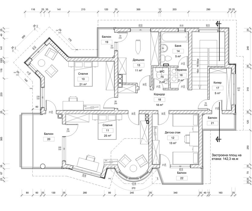 Продава се Къща в Банкя - 270 кв.м за 1575 €/кв.м - Снимка #8