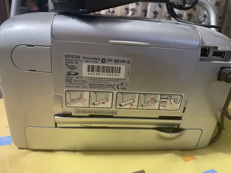 Фотопринтер цветной epson picturematte