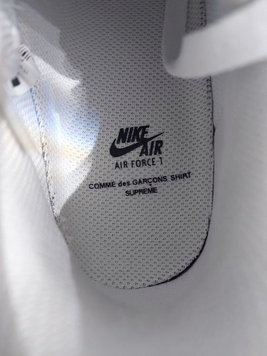 Nike air force cdg supreme