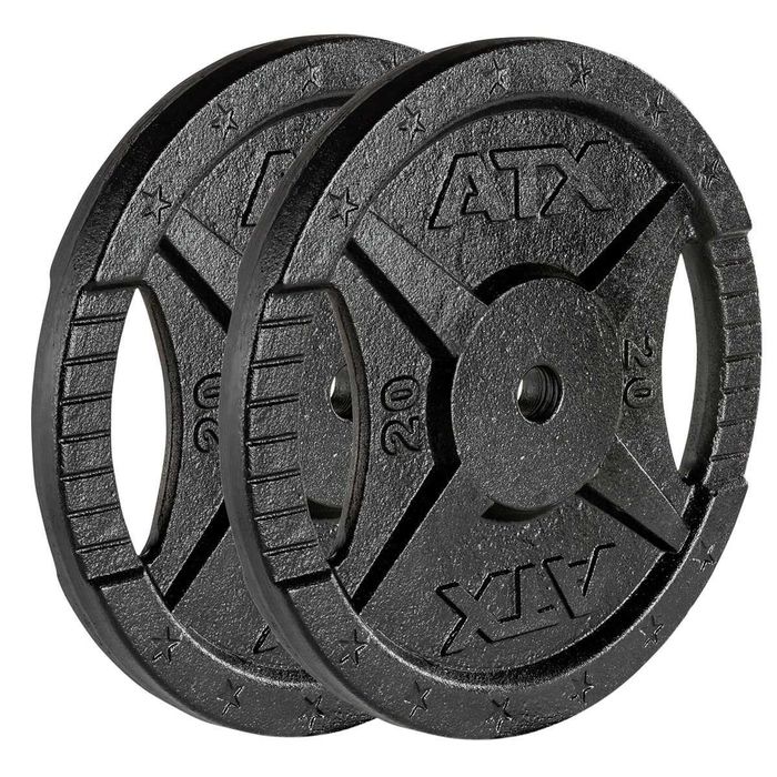 Комплект Щанга 120 кг 30 мм – Метални Дискове / Фитнес Оборудване