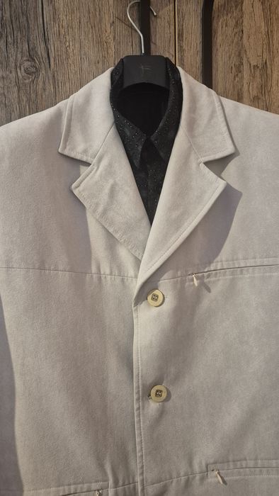 Стилно мъжко сако "Magic Style" (Велурен ефект) + ПОДАРЪК риза!