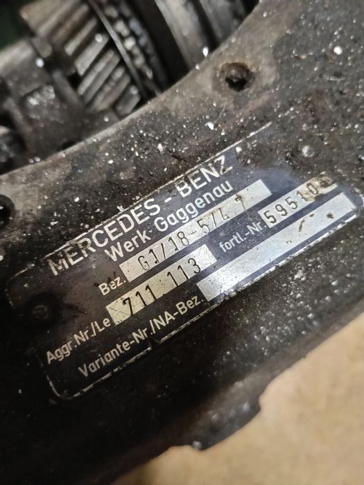 КПП Мерседес сапог