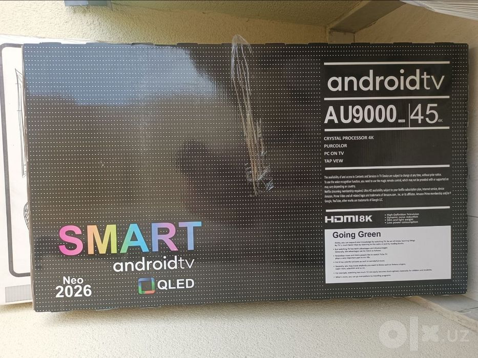 Smart Android Tv Qled. 45 | 4K